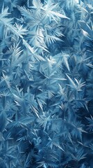 A frost-covered texture mimicking the icy expanses of Beyond the Wall, with intricate patterns of ice crystals and snow, evoking the harsh and unforgiving nature created with Generative AI Technology