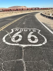 Gardinen route 66 road © N. Handley