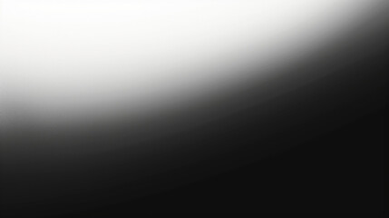 Gradient white and black wallpaper background. AI Generated