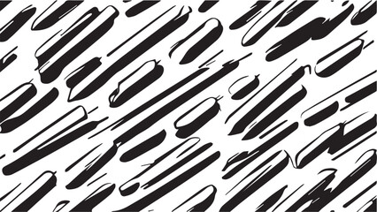 "Monochrome Zebra-Inspired Vector Patterns: Classic Elegance"