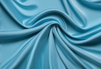 Blue Cloth-like Glossy Backgrounds colorful background - obrazy, fototapety, plakaty