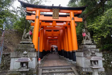 Tafelkleed Torii Gates Fushimi Inari Area © steve