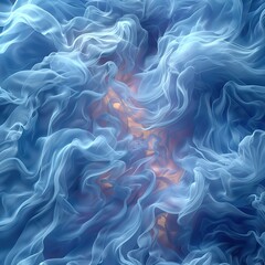 Obraz premium abstract background in light blue tones, soft and ethereal