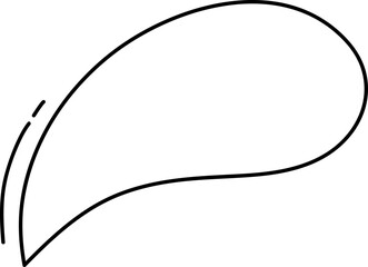 Hand Drawn Speech Bubble Illustration