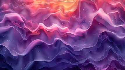 Abstract pattern rendered in different tones of purple and ruby - obrazy, fototapety, plakaty