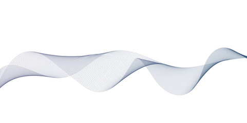 Abstract white background colorful lines. modern wavy stripes on white background isolated. Abstract wavy lines flowing curve colorful gradient color on transparent background.