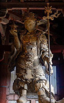 Todaiji Temple with Warrior