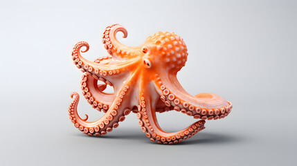 Octopus Sea Icon 3d