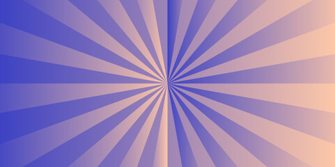 Abstract background with rays. Sun ray vector background radial sunrise or sunset light retro design. Abstract summer sunny. Vintage beam sunburst texture.	