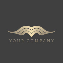 Vectror abstract logo for company design