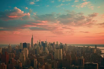 Foto op Canvas a view of new york city © Alexei