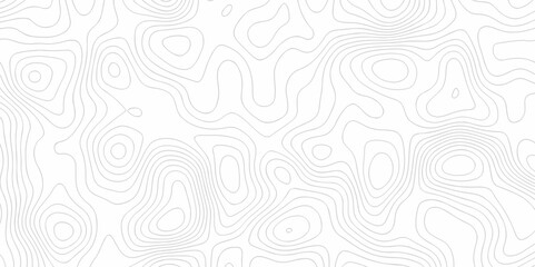 Seamless pattern with lines Topographic map. Geographic mountain relief. Abstract lines background. Contour maps. Vector illustration, Topo contour map on white background, Topographic contour lines.