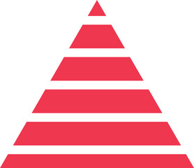 triangle shape stripes pattern vectoor