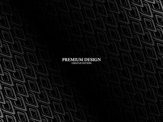 Premium background with abstract pattern. Modern steel and black carbon fiber background. light and shadow.