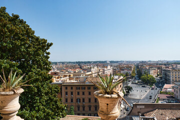 VATICAN CITY, ITALY. September 18th 2020. This rare empty iconic landmark view during a pandemic on...