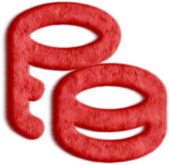 Coins Red Fluffy Icon