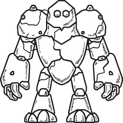 Oni coloring pages. Japanese myth coloring pages