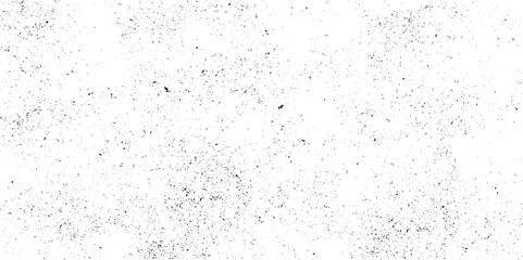 Black grainy texture isolated on white background. Dust overlay. Dark noise granules. Black spots on white background, black drops texture, bokeh, abstraction. Vector design elements
