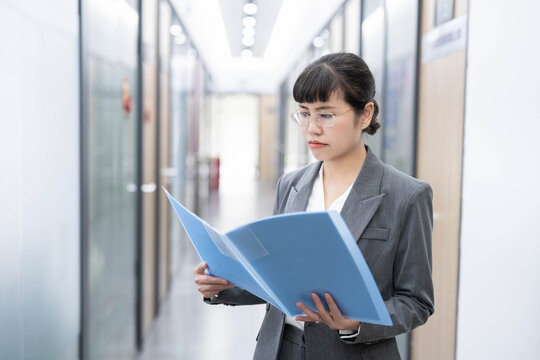 Image of business professional woman in office