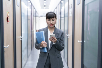 Image of business professional woman in office