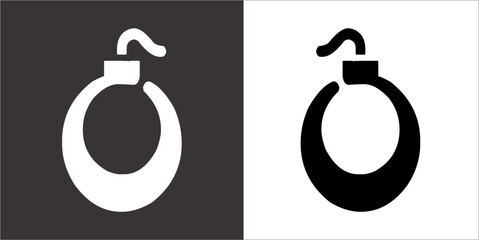 Illustration vector graphics of Bomb icon