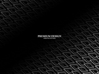 Premium background with abstract pattern. Modern steel and black carbon fiber background. light and shadow.