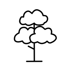 Tree icon,Tree vector,Linear icon collection.