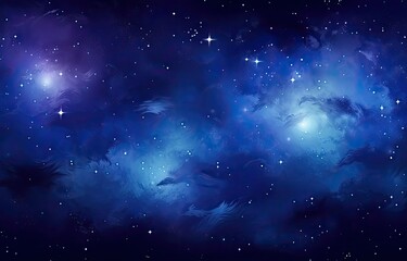 stars in a space background