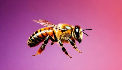 A coloful honey bee (206)