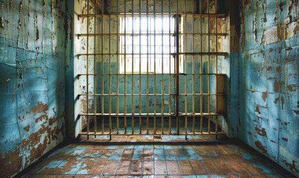 Empty prison cell