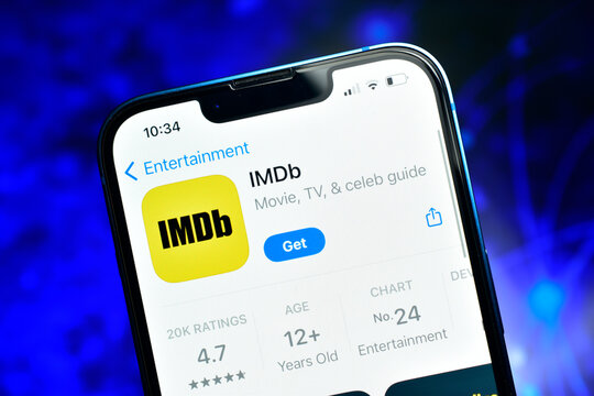 IMDB application for rating and review the entertainment content