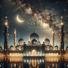 Lantern Islamic Background