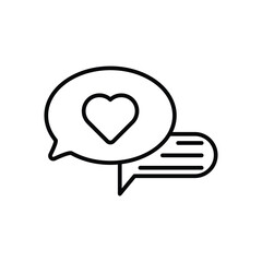 Love icon design with white background stock illustration