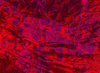 Grunge old paint vector background design. Hand painting imitation.