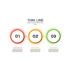 Timeline infographic design element and number options. Business concept with 3 steps. Can be used for workflow layout, diagram, annual report, web design. Vector business template for presentation.
