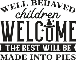 Halloween Vector Sign