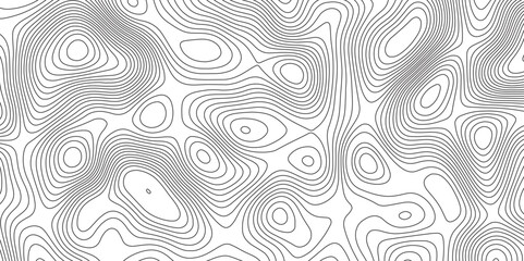 Map in Contour Line Light topographic topo contour. Vector cartography illustration.  Natural printing illustrations of maps Abstract Geometric background.