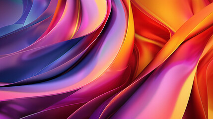 Vibrant Abstract Colorful Gradient Background