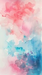 Obraz premium Abstract colorful watercolor background