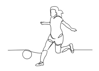 woman football player_01