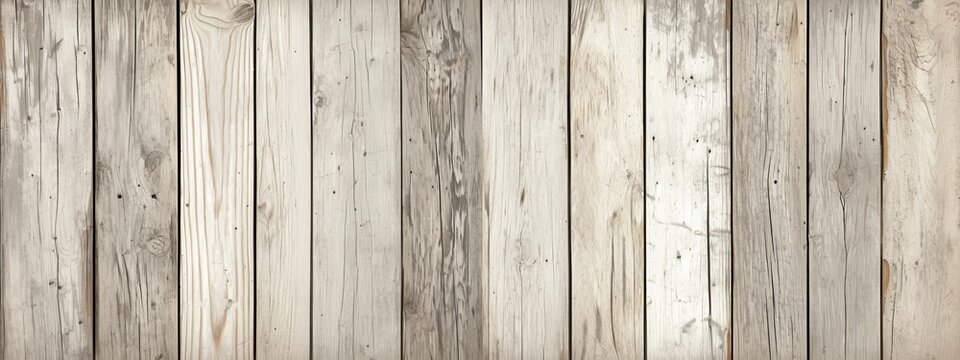 Vintage light gray wooden wall background with texture of old wood planks, natural pattern for backgrounds and designs. 