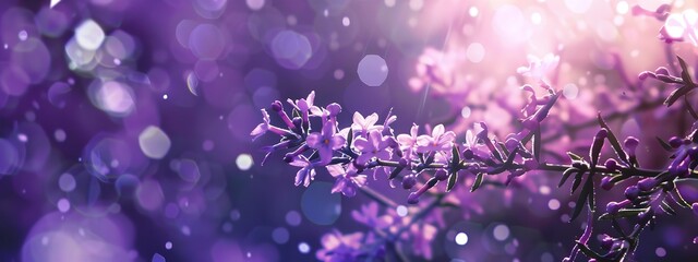 Purple Tones Background - obrazy, fototapety, plakaty