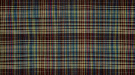 Scott pattern fabric traditional Asia Thailand mixed color cultural design