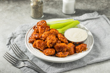 Spicy Boneless Barbecue Chicken Wings