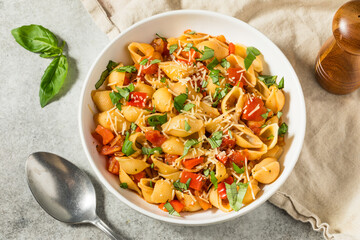 Italian Homemade Chonchiglie Pasta