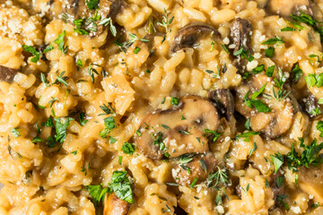 Healthy Italian Mushroom Risotto