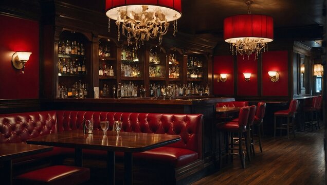 interior of a restaurant