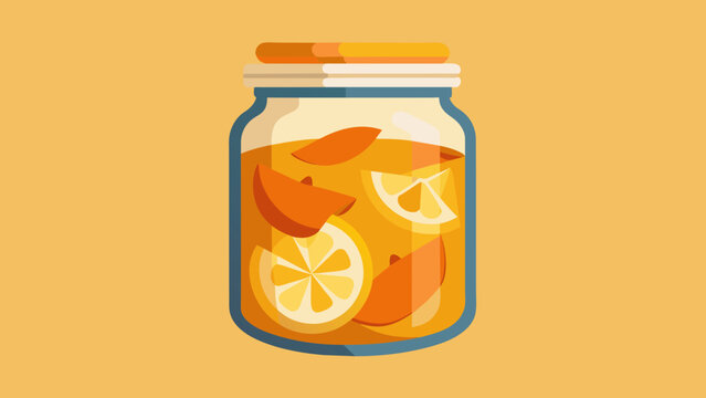  A jar filled with dried orange peels ready to be used in traditional Chinese tea blends to promote detoxification.