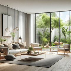 Fototapeta premium modern living room