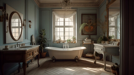 Opulent Spanish Bathroom Interiors for Modern Royalty